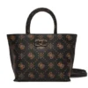 Guess Torebka Emelie Logo Mini HWGP99 28750 Brązowy