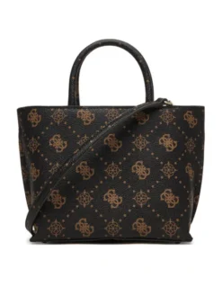 Guess Torebka Emelie Logo Mini HWGP99 28750 Brązowy