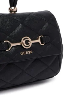 Guess Torebka Frances Mini HWQG22 41780 Czarny