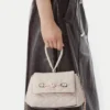 Guess Torebka Frances Mini HWQG22 41780 Kremowy