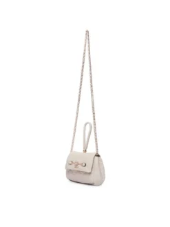 Guess Torebka Frances Mini HWQG22 41780 Kremowy