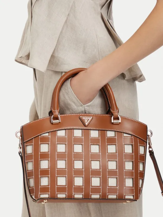 Guess Torebka Frankie HWWG97 36050 Brązowy
