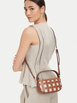 Guess Torebka Frankie Mini HWWG97 36770 Brązowy