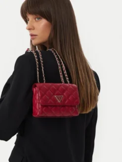 Guess Torebka Giully II Mini HWQG96 73740 Czerwony