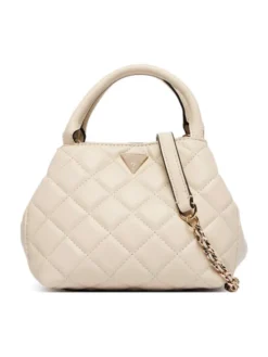 Guess Torebka Juliet Mini HWQG24 56710 Kremowy