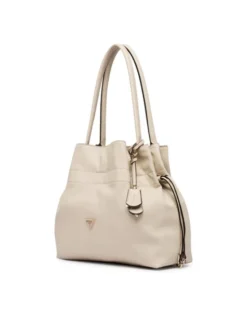 Guess Torebka Karima HWNG22 49230 Kremowy