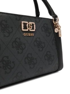 Guess Torebka Karnilla Logo HWOS99 01060 Czarny