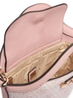 Guess Torebka Lindsey Mini HWSG97 49750 Różowy jasny
