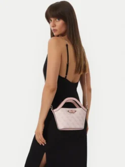 Guess Torebka Lindsey Mini HWSG97 49750 Różowy jasny