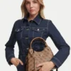 Guess Torebka Lorella HWSG24 84220 Beżowy ciemny