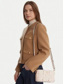 Guess Torebka Marion Mini HWWG80 72720 Kremowy