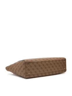 Guess Torebka Marissa Logo HWSG24 82240 Brązowy jasny