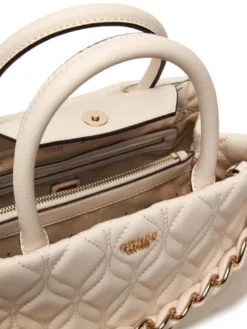 Guess Torebka Maxine HWQG97 33060 Kremowy