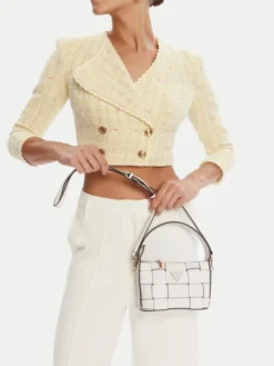 Guess Torebka Maylee Mini HWWG96 61720 Biały