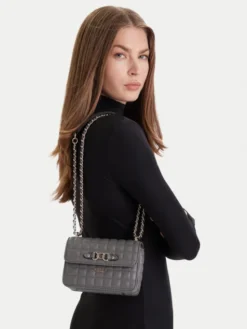 Guess Torebka Nadira Mini HWQG84 24780 Szary