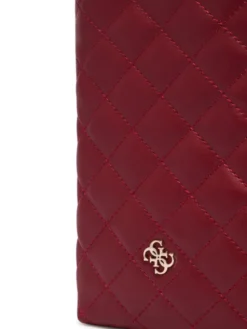 Guess Torebka na telefon J6BZ02 W3953 Bordowy