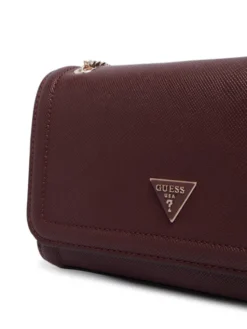 Guess Torebka Noelle II HWZG96 72210 Bordowy