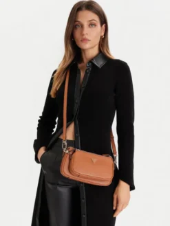 Guess Torebka Noelle II Mini HWZG96 72710 Brązowy
