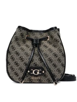 Guess Torebka Samantha Mini HWJT23 13770 Czarny