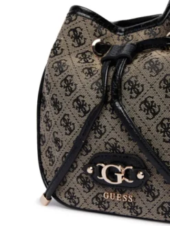 Guess Torebka Samantha Mini HWJT23 13770 Czarny