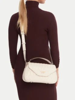Guess Torebka Valla HWQG81 22200 Écru