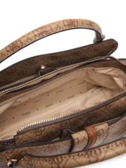 Guess Torebka Yvonne Logo HWSG23 78060 Brązowy