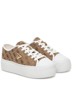 Guess Trampki FLJJZ4 FAL12 Beżowy