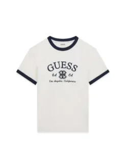 Guess T-Shirt 183416 Biały Classic Fit