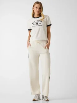 Guess T-Shirt 183416 Biały Classic Fit