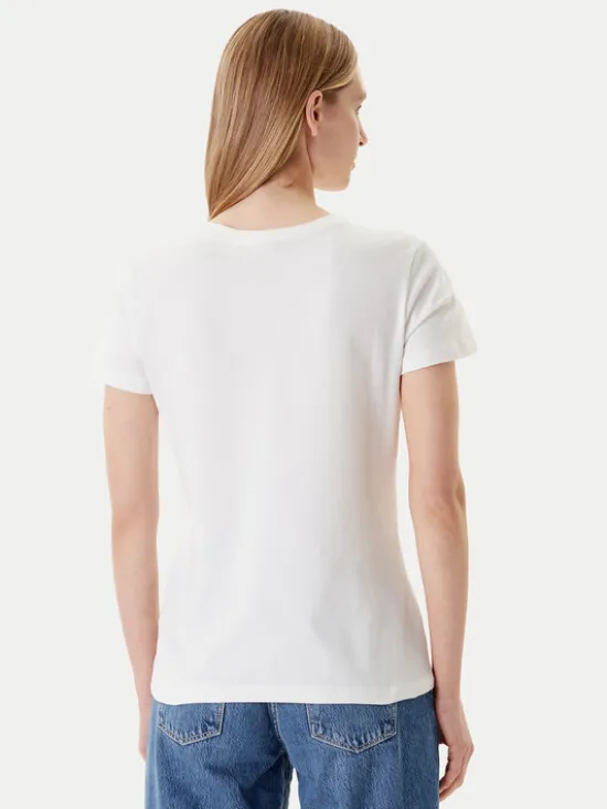 Guess T-Shirt V5YI03 I3Z14 Biały Regular Fit