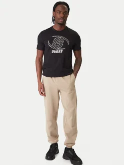 Guess T-Shirt Z6RI06 I3Z14 Czarny Regular Fit