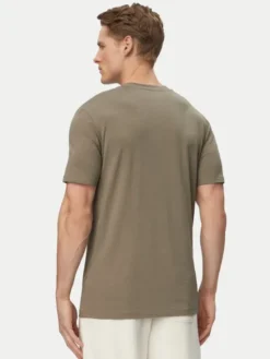 Guess T-Shirt Z2YI12 JR06K Khaki Regular Fit