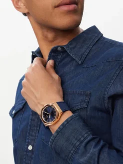 Guess Zegarek Emperor GW0850G3 Granatowy