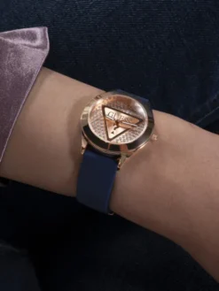 Guess Zegarek GW0745L4 Niebieski
