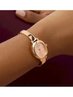 Guess Zegarek GW0924L Różowe złoto
