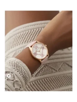 Guess Zegarek GW0837L Różowy