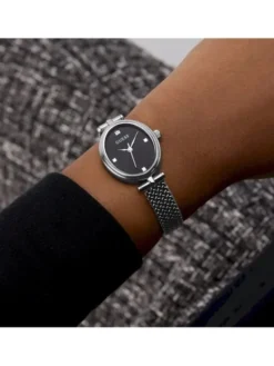 Guess Zegarek GW0935L1 Srebrny