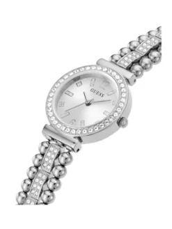 Guess Zegarek GW0401L1 Srebrny