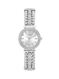 Guess Zegarek GW0401L1 Srebrny