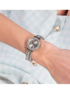 Guess Zegarek GW0401L1 Srebrny
