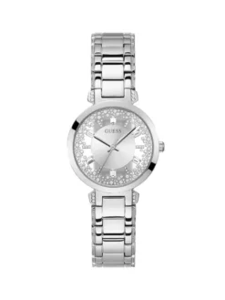 Guess Zegarek GW0470L1 Srebrny