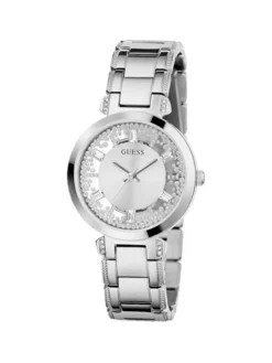 Guess Zegarek GW0470L1 Srebrny