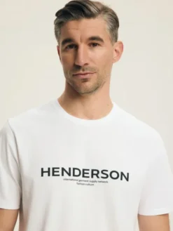 Henderson Piżama 43453 Biały Regular Fit