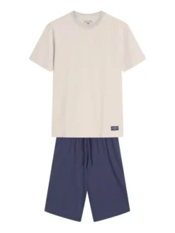 Henderson Piżama 42633 Biały Regular Fit