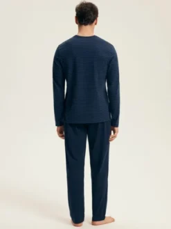 Henderson Piżama 43455 Granatowy Regular Fit