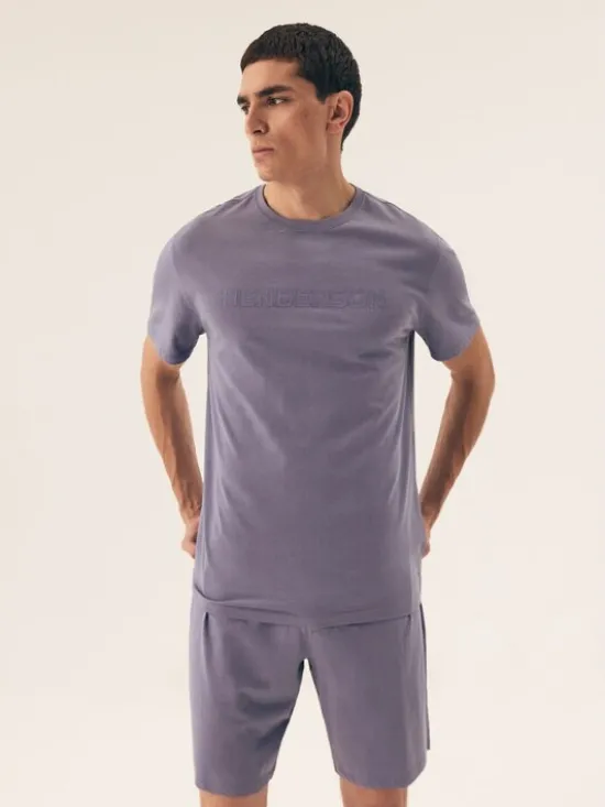 Henderson Piżama 42626 Granatowy Regular Fit