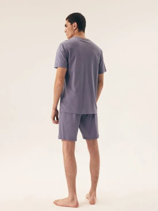 Henderson Piżama 42626 Granatowy Regular Fit