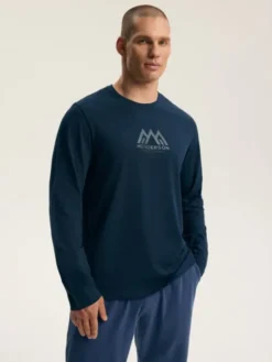 Henderson Piżama 45499 Granatowy Regular Fit