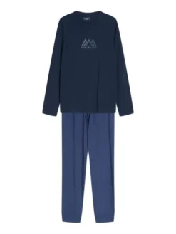 Henderson Piżama 45499 Granatowy Regular Fit