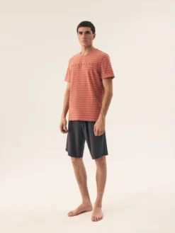 Henderson Piżama 42635 Koralowy Regular Fit